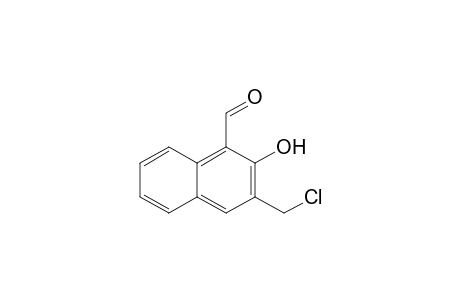 3-(Chloromethyl)-2-hydroxy-1-naphthalenecarboxaldehyde