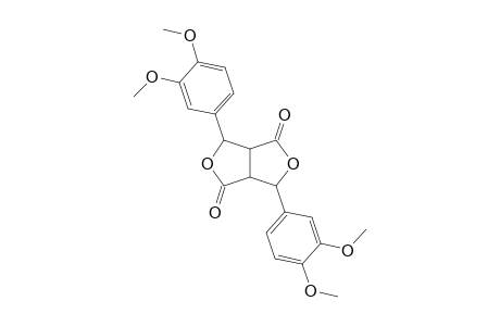 1,4-bis(3,4-Dimethoxyphenyl)-1,3A,4,6A-tetrahydrofuro[3,4-C]furan-3,6-dione