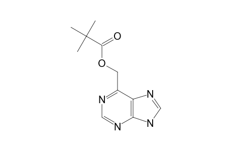 6-(PIVALOYLOXYMETHYL)-9H-PURINE