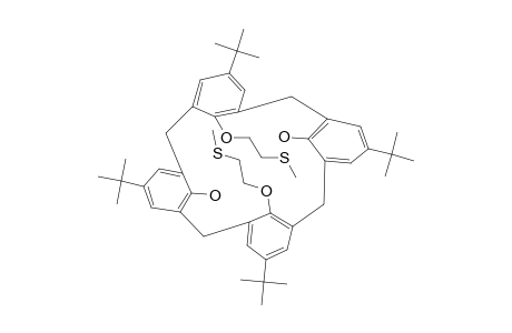 5,11,17,23-TETRAKIS-(1,1-DIMETHYLETHYL)-25,27-DIHYDROXY-26,28-BIS-[2-(METHYLSULFANYL)-ETHOXY]-CALIX-[4]-ARENE