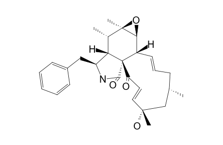 (11)-CYTOCHALASA-13,19-DIENE-1,21-DIONE-6,7-EPOXY-18-HYDROXY-16,18-DIMETHYL-10-PHENYL-(7S*,13E,16S*,18S*,19E)