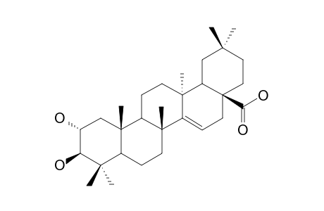 SEBIFERENIC-ACID;2-ALPHA-HYDROXYALEURITOLIC-ACID