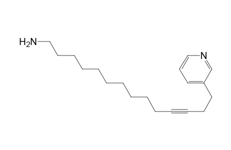 14-(3-pyridinyl)-11-tetradecyn-1-amine