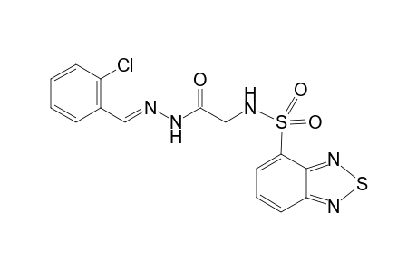 Benzo[1,2,5]thiadiazole-4-sulfonic acid (2-chloro-benzylidene-hydrazinocarbonylmethyl)-amide