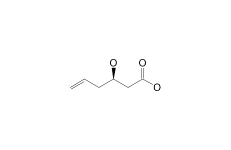 (3R)-3-hydroxy-5-hexenoic acid