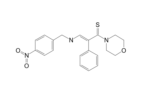 3-(4-Nitrobenzylamino)-2-phenyl-thioacrylic acid morpholide