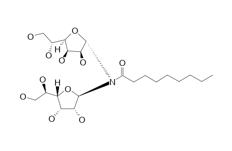 N,N-DI-(ALPHA-D-MANNOFURANOSYL)-NONANAMIDE