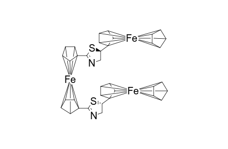 (R,R)-1,1'-Bis(5-ferrocenylthiazolin-2-yl)ferrocene
