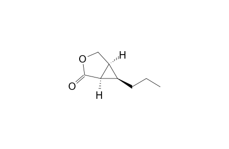 [1R]-(1.alpha.,5.alpha.,6.beta.)-6-Propyl-3-oxabicyclo[3.1.0]hexan-2-one