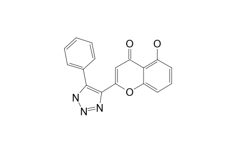 5-(4)-(5-HYDROXY-2-CHROMONYL)-4-(5)-PHENYL-1,2,3-TRIAZOLE