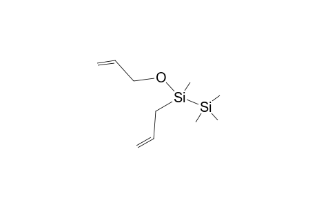1-Methyl-1-(trimethylsilyl)-1-sila-3-butenyl-2'-propenyl ether