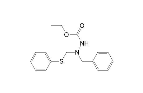 Ethyl 3-Benzyl-3-(phenylthiomethyl) carbazate