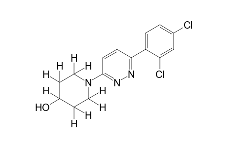 1-[6-(2,4-dichlorophenyl)-3-pyridazinyl]-4-piperidinol