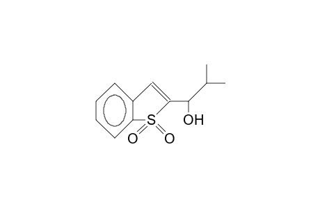 1-(1,1-diketobenzothiophen-2-yl)-2-methyl-propan-1-ol