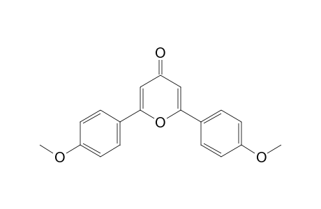 2,6-bis(p-methoxyphenyl)-4H-pyran-4-one