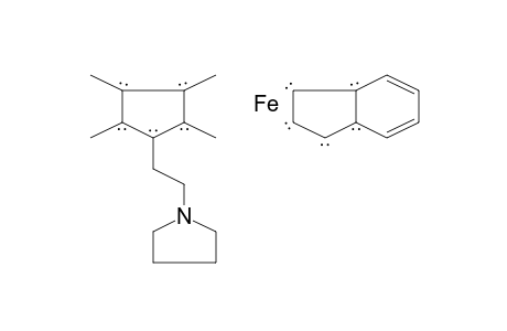 Iron, (.eta.-5-indenyl)-.eta.-5-[1,2,3,4-tetramethyl-5-[2-(pyrrolidin-1-yl)ethyl]cyclopentadienyl]-