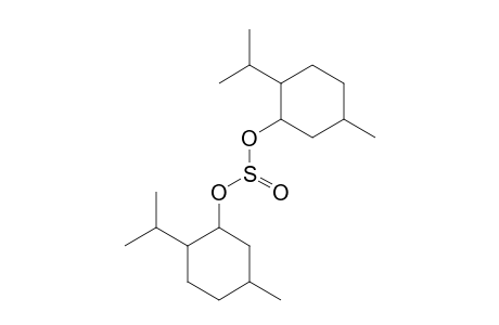 CYCLOHEXANOL, 5-METHYL-2-(1-METHYLETHYL)-, SULFITE (2:1), [1R-[1alpha(1R*,2S*,5R*),2beta,5alpha]]-