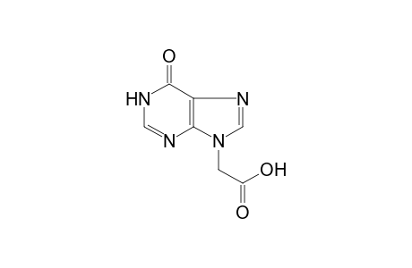 2-(6-keto-3H-purin-9-yl)acetic acid