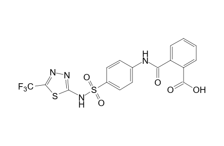 4'-{[5-(trifluoromethyl)-1,3,4-thiadiazol-2-yl]sulfamoyl}phthalanic acid