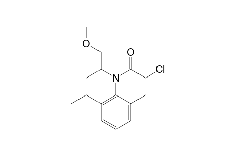 aR, N-(1S)(-)-2-chloro-6'-ethyl-N-(2-methoxy-1-methylethyl)-o-acetotoluidide