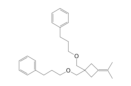 3,3-Bis(3-phenylpropoxymethyl)-1-isopropylidenecyclobutane