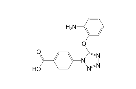 4-[5-(2-aminophenoxy)-1-tetrazolyl]benzoic acid