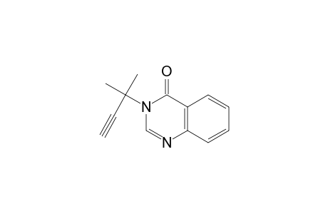 3-[1,1-DIMETHYLPROPYNYL]-QUINAZOLIN-4-(3-H)-ONE