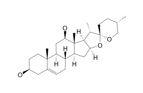 HELONIOGENIN;(25R)-3-BETA,12-BETA-DIHYDROXY-SPIROSTAN-5-ENE