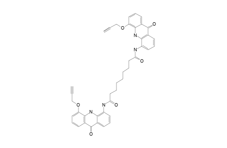 4,4'-(1-PROPIN-3-YLOXY)-5,5'-(ALPHA'',OMEGA''-DIAMINOAZELOYL)-BISACRIDIN-9-(10H)-ONE