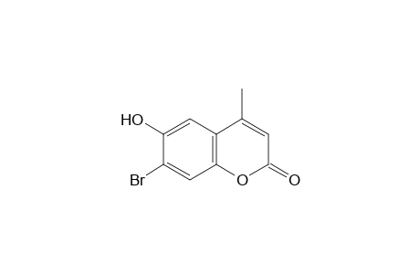 7-bromo-6-hydroxy-4-methylcoumarin