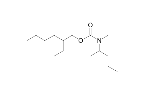 Carbonic acid, monoamide, N-(2-pentyl)-N-methyl-, 2-ethylhexyl ester