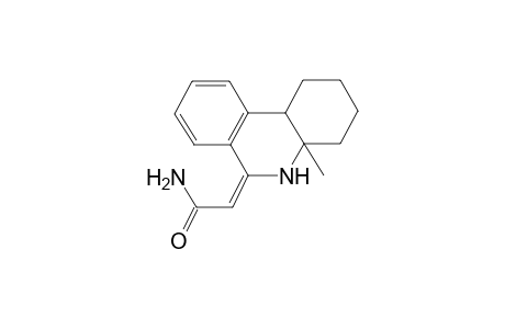 2-(4a-Methyl-1,3,4,4a,5,10b-hexahydro-2H-phenanthridin-6-ylidene)-acetamide