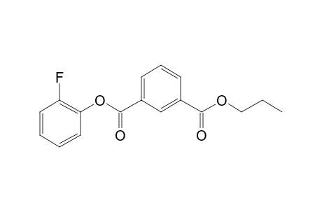 Isophthalic acid, 2-fluorophenyl propyl ester