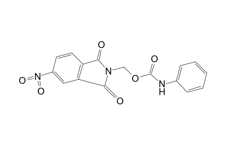 N-(hydroxymethyl)-4-nitrophthalimide carbanilate