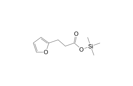 2-Furanpropanoic acid, trimethylsilyl ester