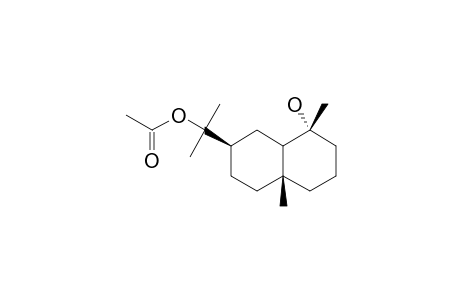 11-Acetoxyeudesman-4-.alpha.-ol