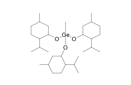 Germanium, trimenthoxy-methyl-