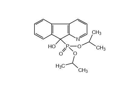 (9-hydroxy-9H-indeno[2,1-b]pyridin-9-yl)phosphonic acid, diisopropyl ester