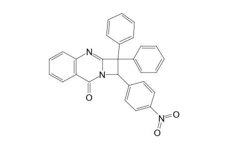 1-(4-nitrophenyl)-2,2-diphenyl-1H-azeto[2,1-b]quinazolin-8-one