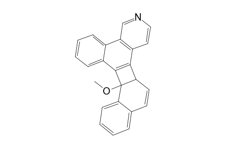 Benzo[h]naphtho[1',2':3,4]cyclobut[1,2-f]isoquinoline, 8c,14b-dihydro-14b-methoxy-