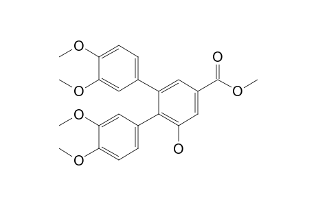 3,4-bis(3,4-Dimethoxyphenyl)-5-hydroxy-benzoic acid methyl ester