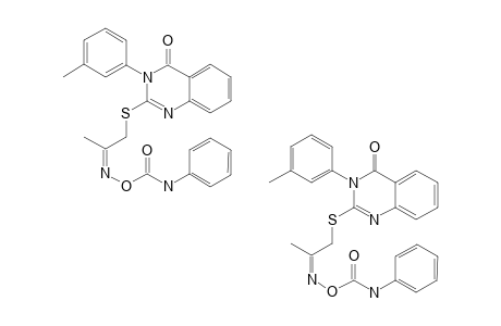 2-[2'-(O-PHENYLCARBAMOYLIMINO)-PROPYLIDENETHIO]-3-(3-METHYLPHENYL)-QUINAZOLIN-4(3H)-ONE