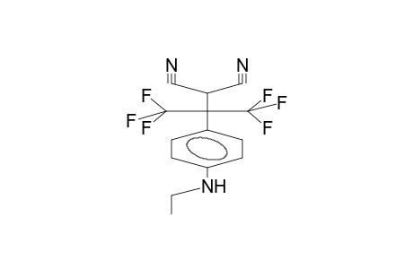 N-ETHYL-4-[2,2-DICYANO-1,1-BIS(TRIFLUOROMETHYL)ETHYL]ANILINE