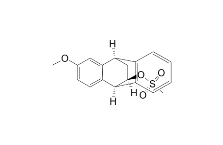 9,10-Ethanoanthracen-11-ol, 9,10-dihydro-3-methoxy-, methanesulfonate, (9.alpha.,10.alpha.,11R*)-