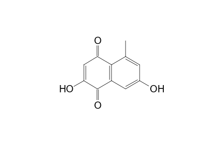 1,4-Naphthalenedione, 2,7-dihydroxy-5-methyl-