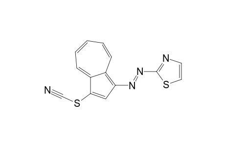 2-(1,3-THIAZOL-2-YLDIAZENYL)-AZULEN-1-YL-THIOCYANATE