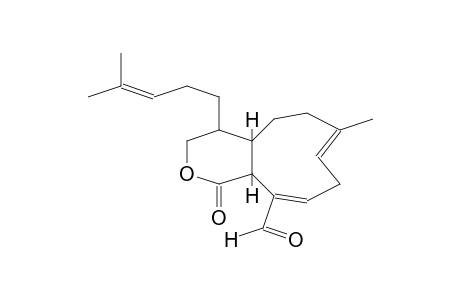 (2R,3R,6E,9E,10R)-17-Xenic-6,9,13-trien-1-al-18-oic acid, lactone