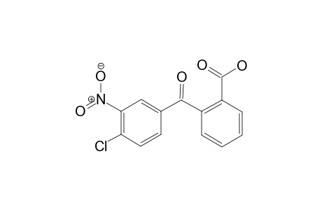 o-(4-CHLORO-3-NITROBENZOYL)BENZOIC ACID