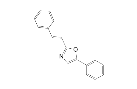 Oxazole, 5-phenyl-2-[2-phenylethenyl]-