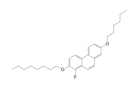 1-Fluoro-2-N-octyl-7-N-hexylphenanthrene